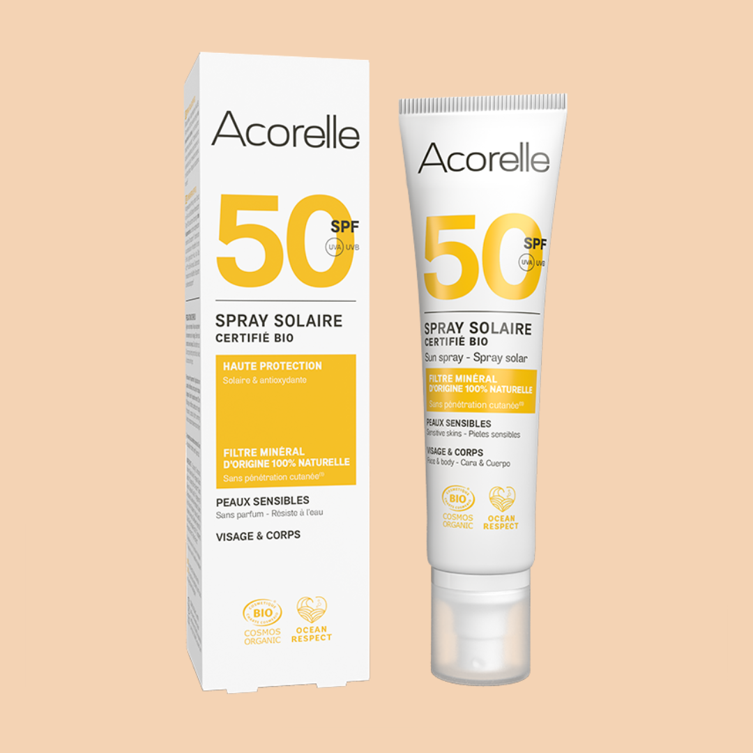 PRÉVENTE - Sprays solaires - visage et corps SFP30 &amp; SFP50