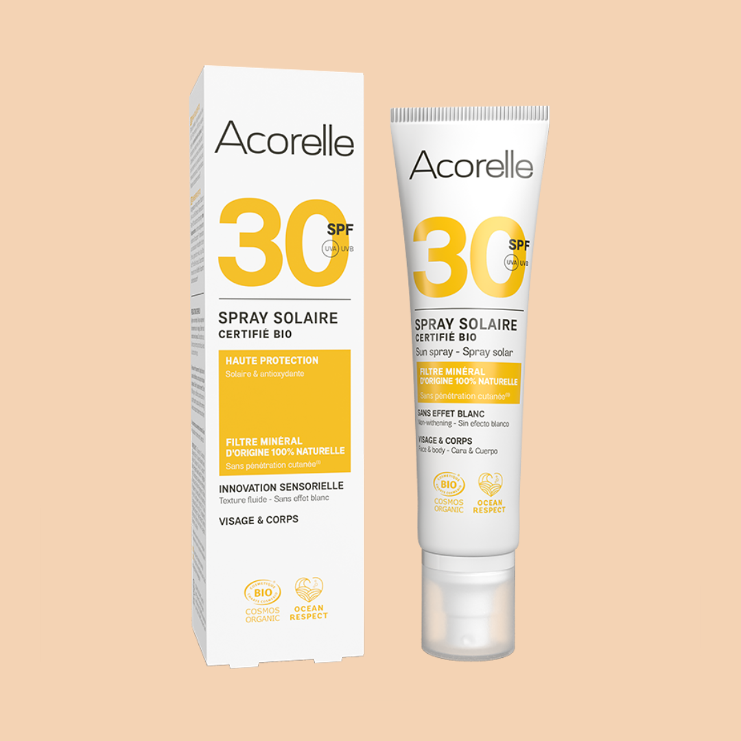 PRÉVENTE - Sprays solaires - visage et corps SFP30 &amp; SFP50