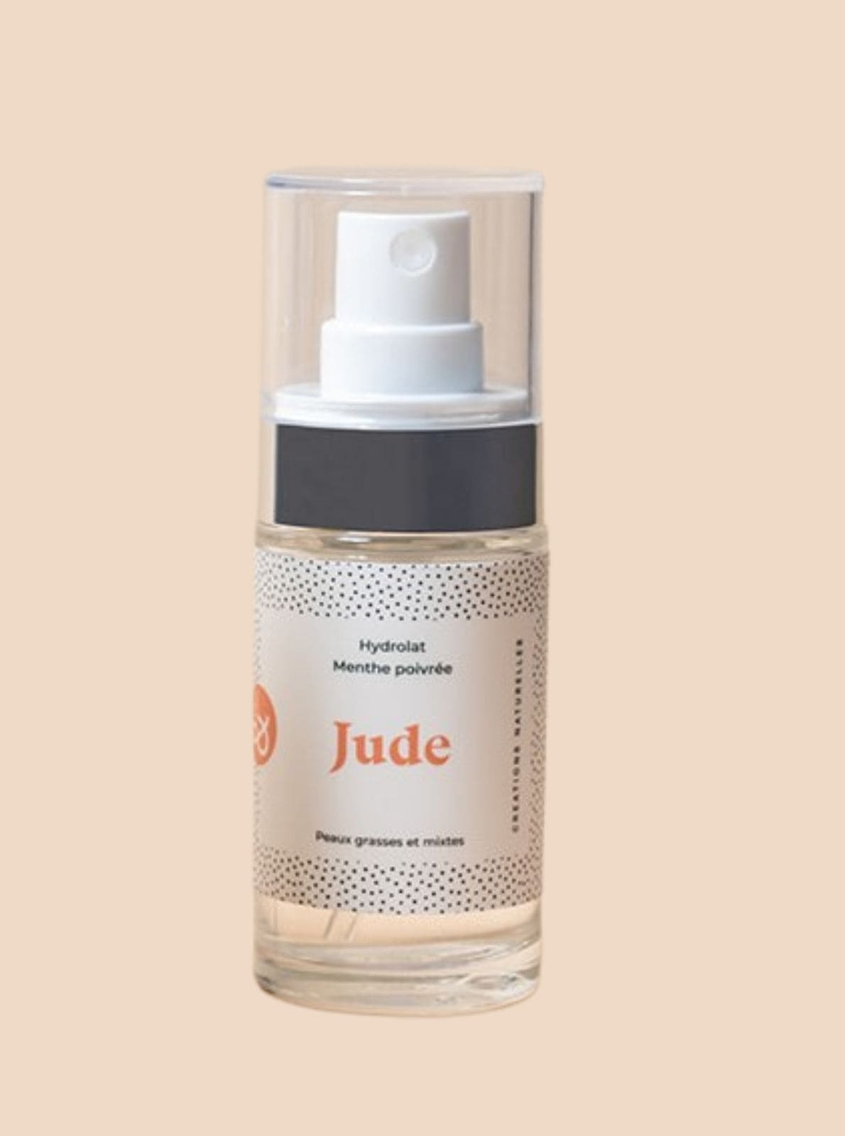 JUDE - Hydrolat - Menthe poivrée - Peaux mixtes et grasses - Anti-gaspi
