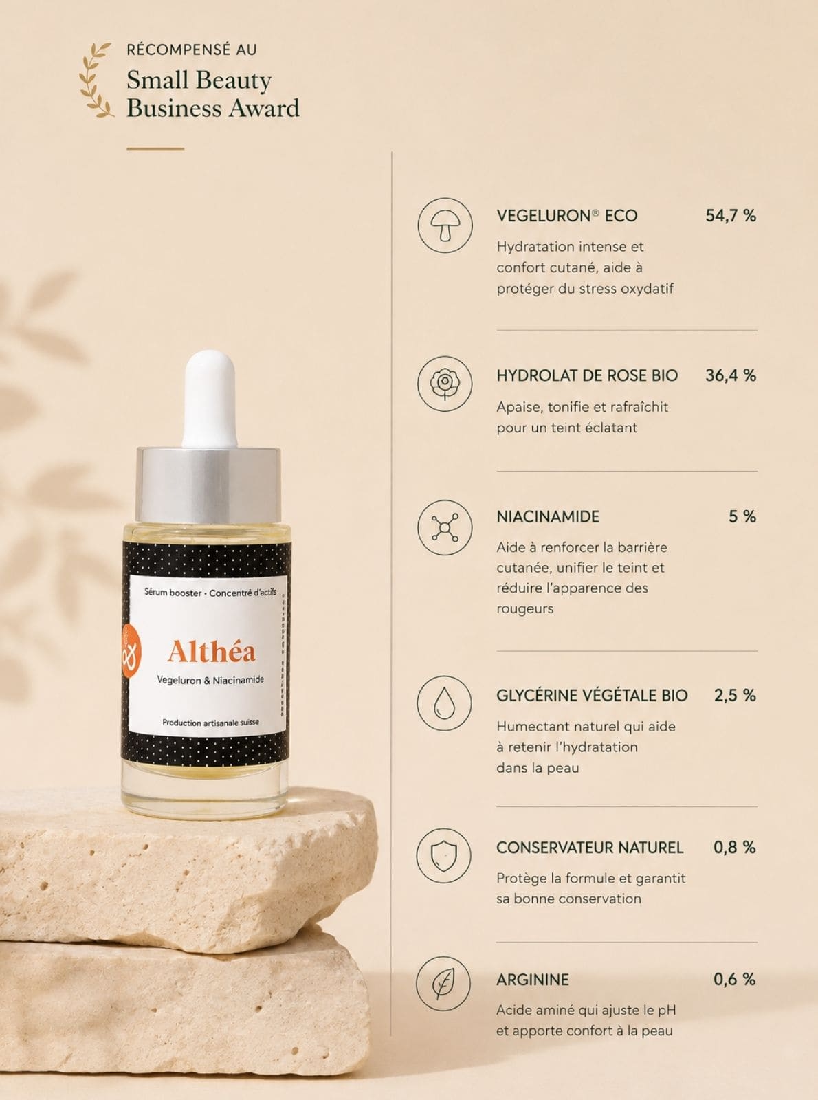 ALTHÉA - Sérum booster hydratant