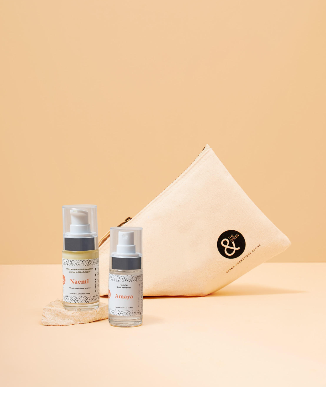 Pochette: La délicatesse - Le duo nettoyant &amp; eau florale